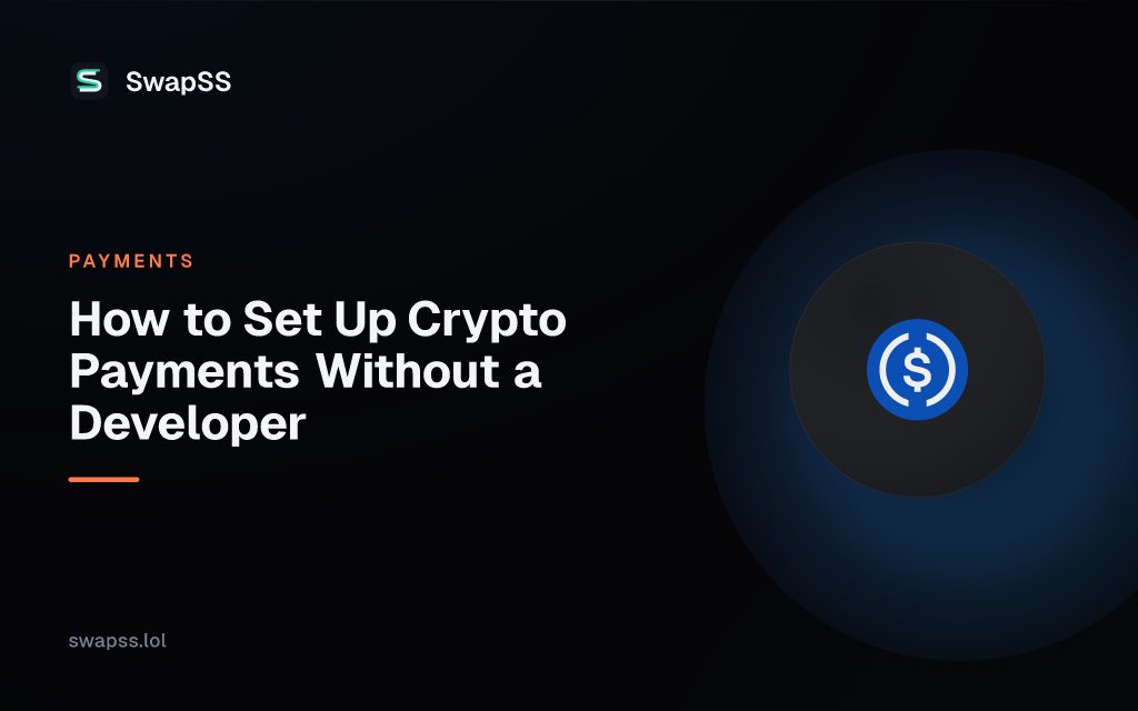 How to Set Up Crypto Payments Without a Developer