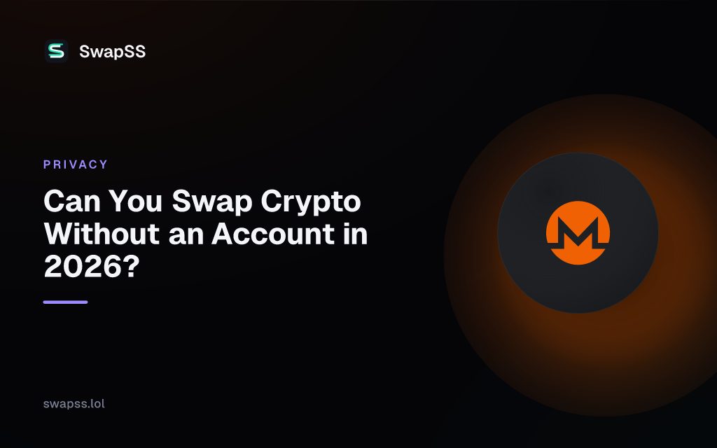 Can You Swap Crypto Without an Account in 2026?