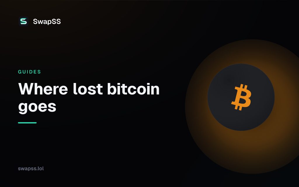 Where lost bitcoin goes