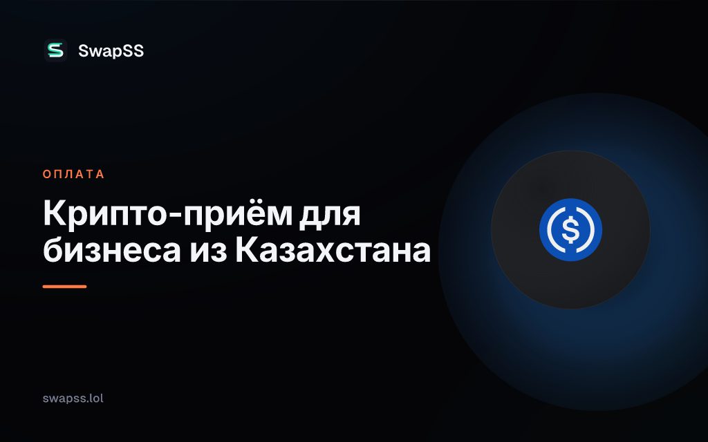 Крипто-приём для бизнеса из Казахстана